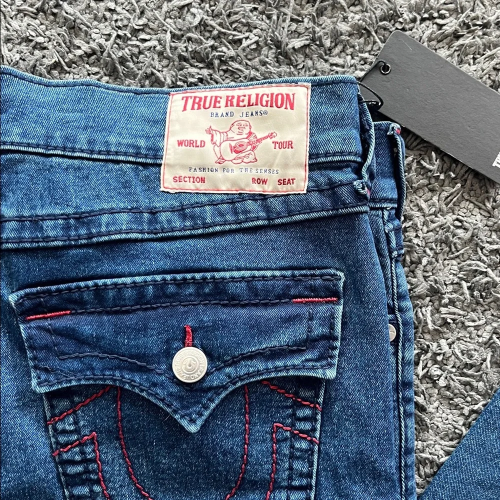 💙True Religion men’s  Light Blue Boot Cut Jeans